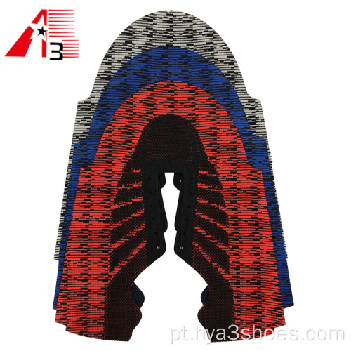 Parte superior de tricô 3D respirável